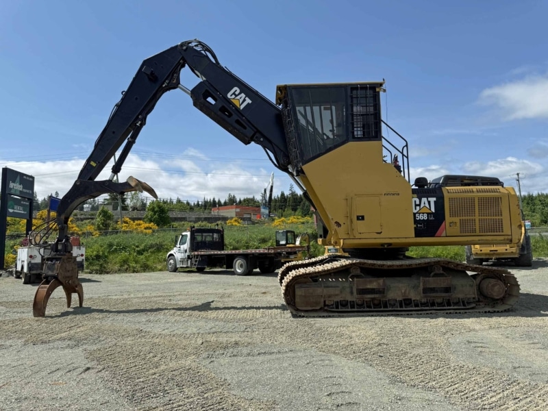 2015 Caterpillar 568LL Heel Boom Log Loader - Image 20
