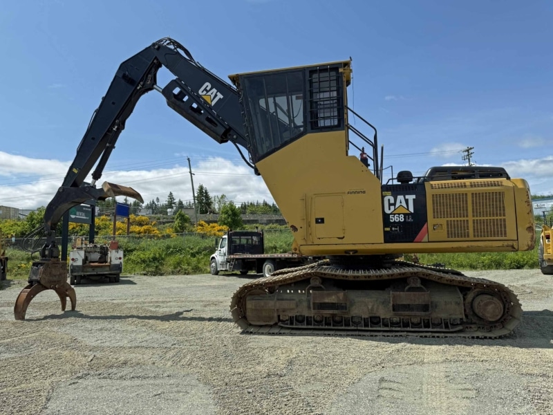 2015 Caterpillar 568LL Heel Boom Log Loader - Image 19