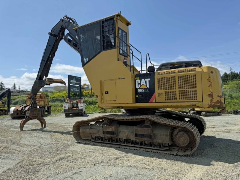 2015 Caterpillar 568LL Heel Boom Log Loader - Image 18