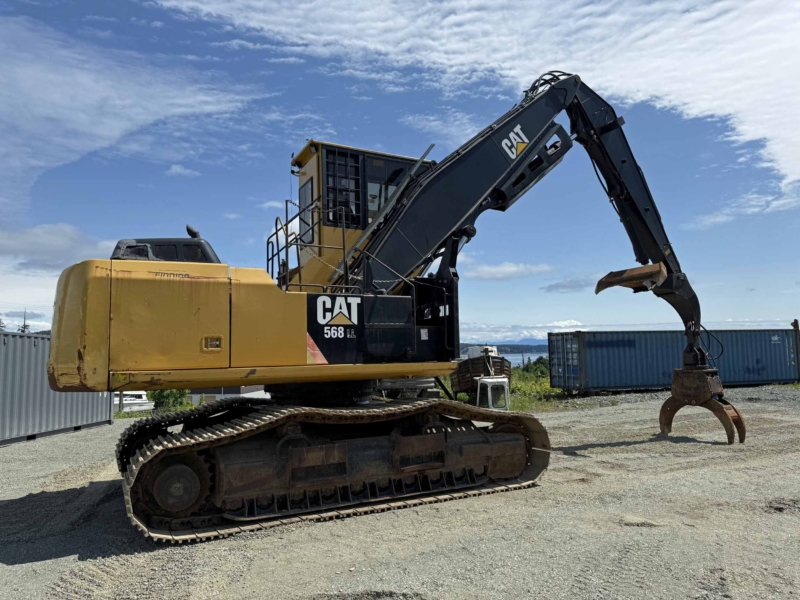 2015 Caterpillar 568LL Heel Boom Log Loader - Image 11