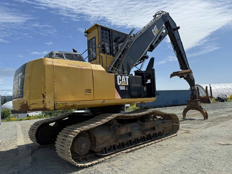 2015 Caterpillar 568LL Heel Boom Log Loader - Image 12