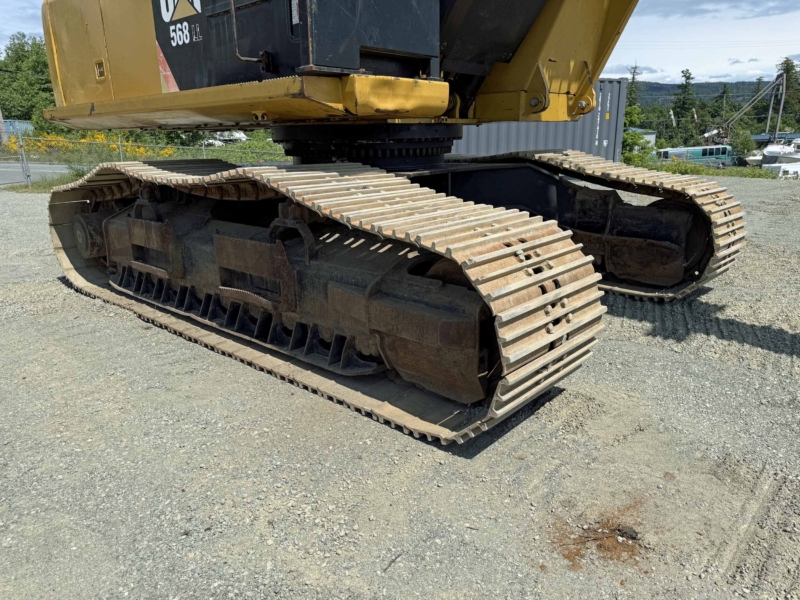2015 Caterpillar 568LL Heel Boom Log Loader - Image 39