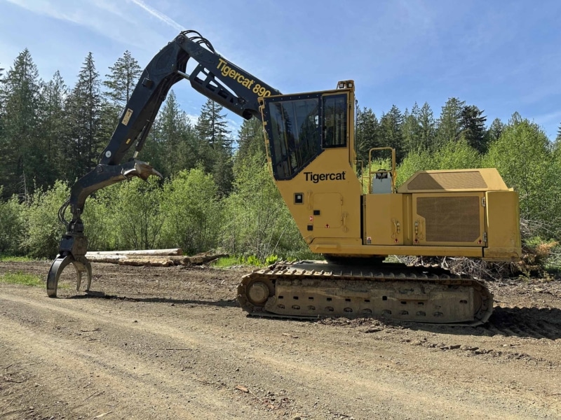 2018 Tigercat 890 Heel Boom Log Loader - Image 19