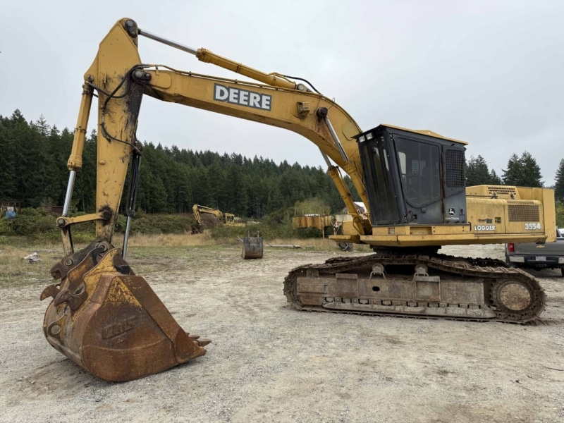 2005 John Deere 3554 "Road Builder" Hydraulic Excavator - Image 3